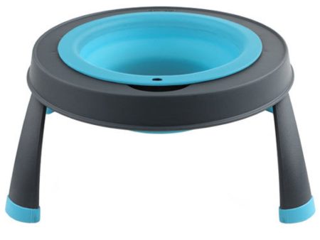 Dexas Single Elevated Collapsible Pet Bowl- Large Cheap